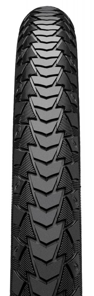 Continental Contact Plus Fahrradreifen schwarz, 28x1.50" (40-622), robustes Profil, Reflex, E-50 Draht.