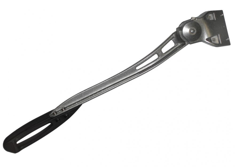 Pletscher Hinterbauständer Fahrrad Comp Zoom 40 silber 26 bis 29 Zoll verstellbar 40mm Lochab