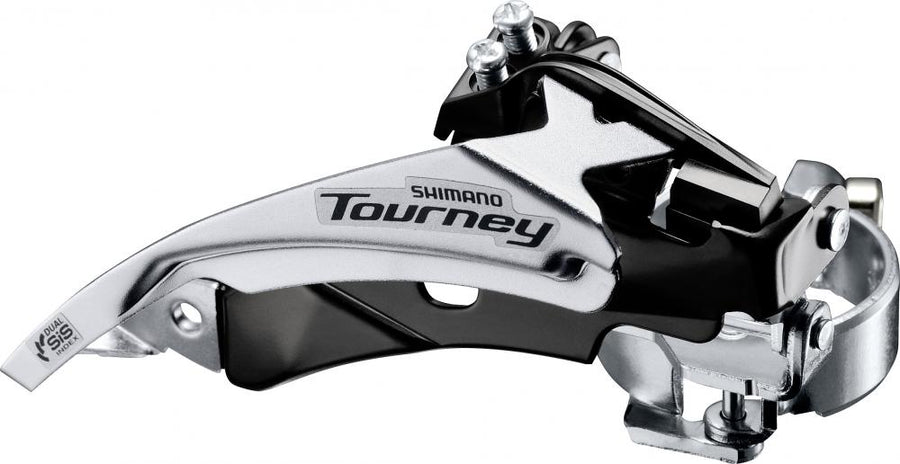 SHIMANO Umwerfer TOURNEY FD-TY510 3-fach MTB/Trekking - zuverlässiges Schalten für Einsteiger und Alltagsfahrer