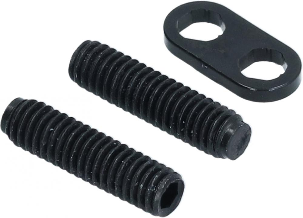 SHIMANO Anschlagschrauben RD-R8150 2 Schrauben mit Platte Anschlagschraube - Ersatzteil für Schaltwerk