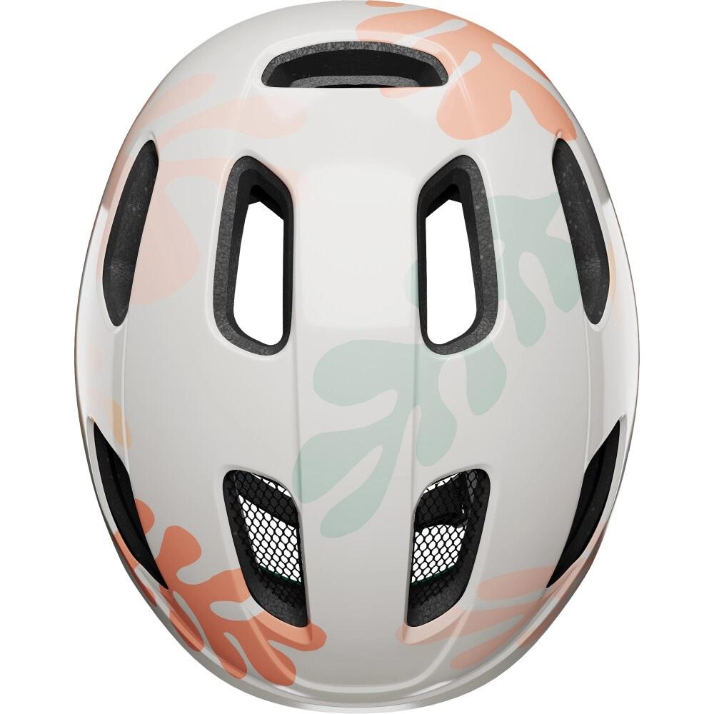 LAZER Nutz KinetiCore 2.0 Kinder-Fahrradhelm Orange Leaves - sicher & leicht