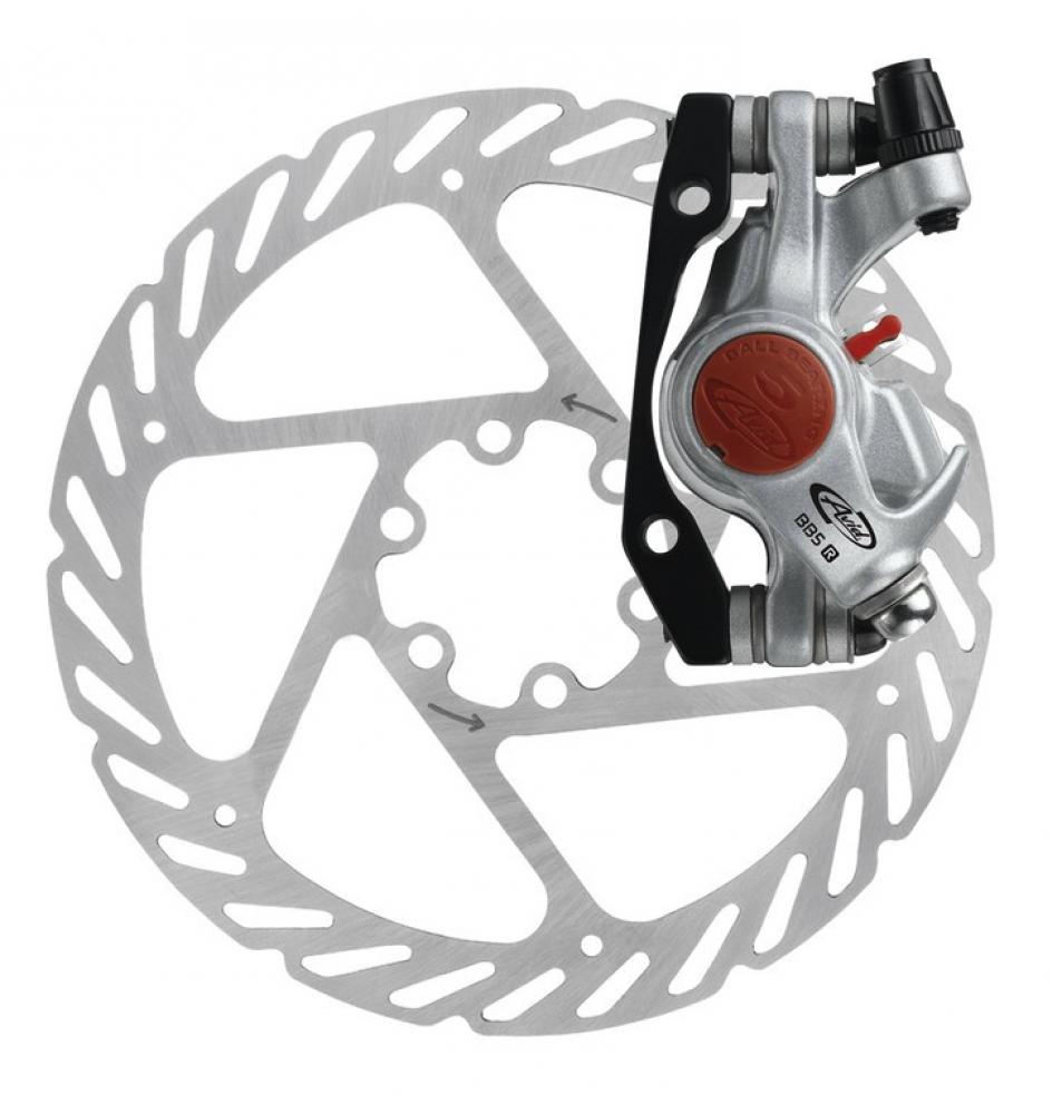 Avid BB5 Road mechanische Scheibenbremse Platin mit 160mm Bremsscheibe für Fahrrad VR/HR.