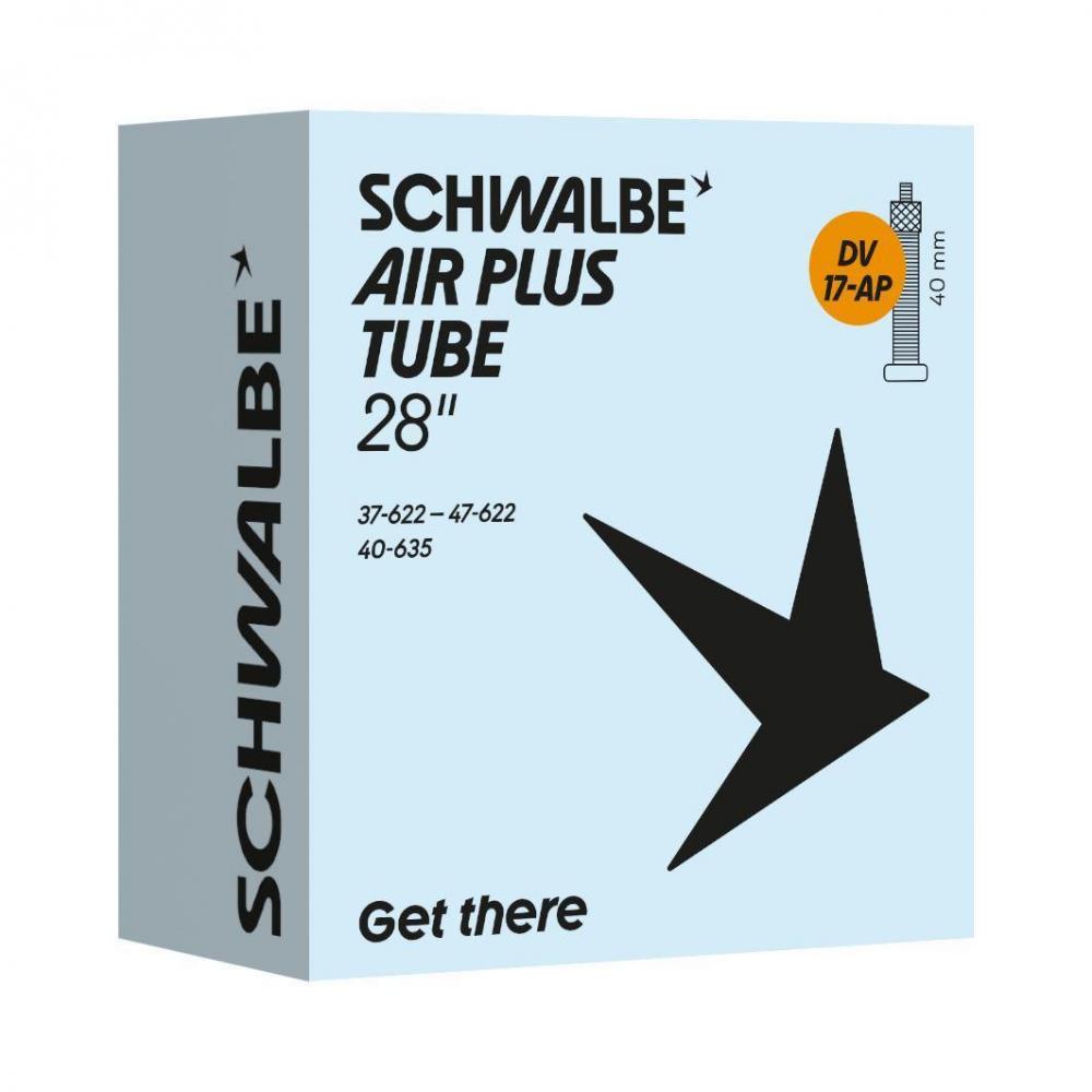 Schwalbe Air Plus Schlauch Nr. 17-AP 28 Zoll - DV 40 mm