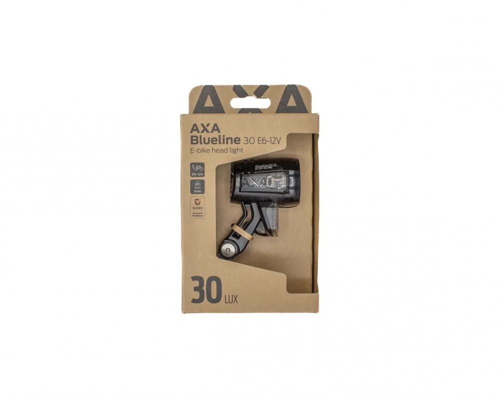 AXA Blueline 30 E-Bike LED-Scheinwerfer - 30 Lux Frontlicht mit Standlicht