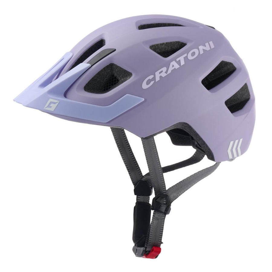 Cratoni Fahrradhelm Maxster Pro Kid purple matt S/M 51 bis 56cm