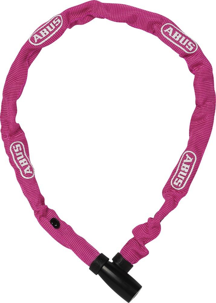 Abus Kettenschloss 1500 Web L 60 cm D 4 mm korallenrot/pink