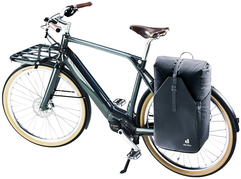 Deuter Xberg 25 Fahrradrucksack 25-30L Black - 2in1 Rucksack-Tasche