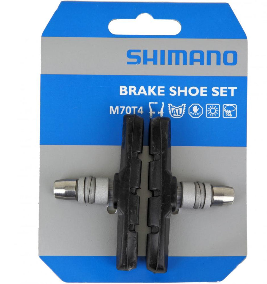 SHIMANO Bremsschuh M70T4 Cartridge BR-R353 ? 1 Paar für Alufelgen, 86 g
