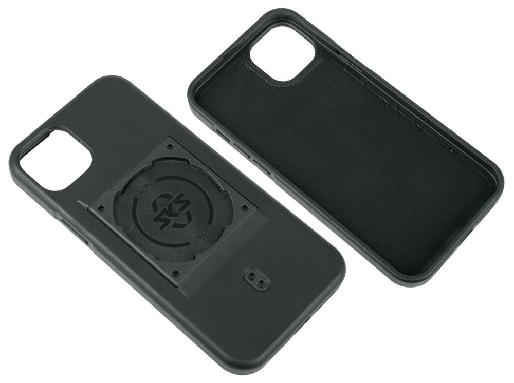 SKS Compit Cover für iPhone 15 Plus  stoßdämpfende Hülle mit Oversize-Bajonettaufnahme, kompatibel mit COMPIT und +COM/UNIT Halterungen