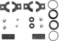 Crankbrothers Pedal Refresh-Service-Rebuild Kit Stamp 7-11: Schrauben, O-Ringe, Buchsen und Klemmteile.