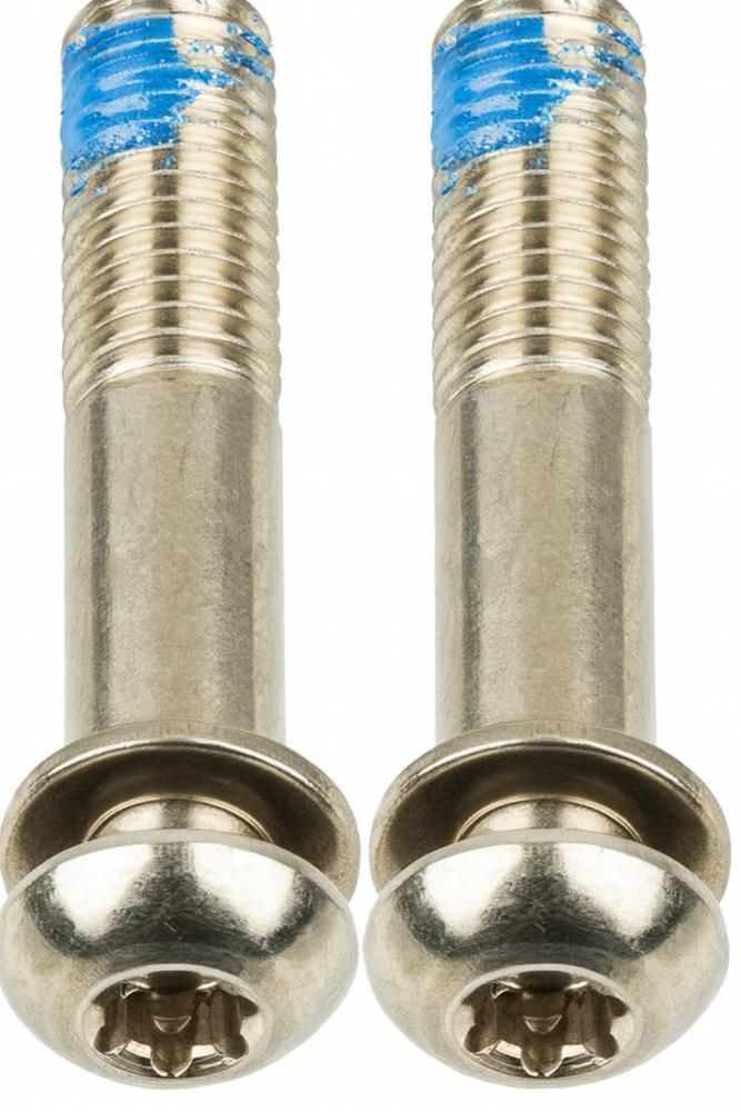 SRAM BefestigungsschraubenSB-verpackt - für Bremssattel für Road Flat Mount paarweise silber 47mm Stahl rostfrei