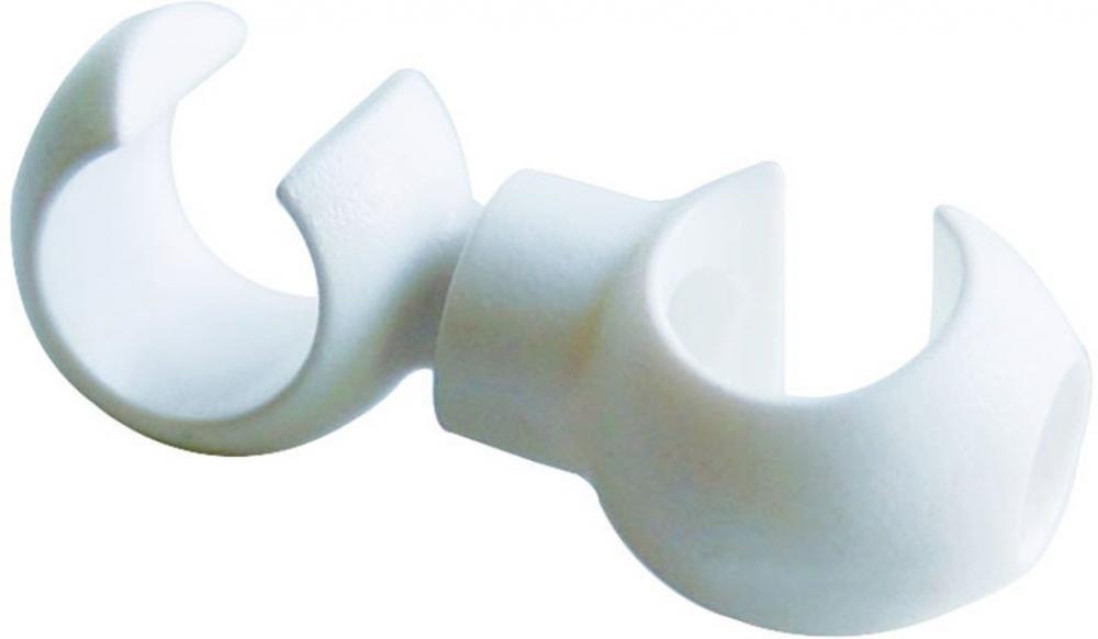 Jagwire Kabelverbinder Rotating Hook 5,0-5,5 mm Weiß - aufgeräumtes Cockpit ohne Kabelklappern