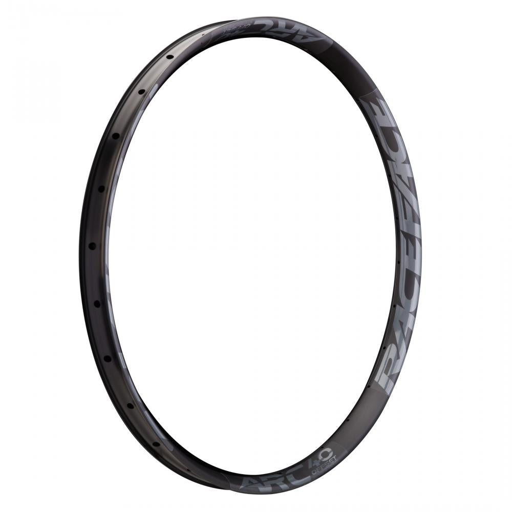 Race Face Arc Offset Felge 27.5", 28 Loch, 40 mm, schwarz - stabile Trail-Performance