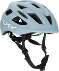 Puky Helm Retro, hellblauer Fahrradhelm mit Puky-Schriftzug und Belüftungsöffnungen.