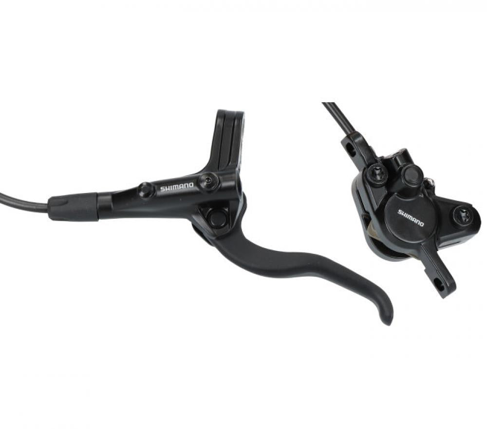 Scheibenbremse Shimano MT400 VR PM B01S Resin Schwarz - Zuverlässige, leise Bremsleistung