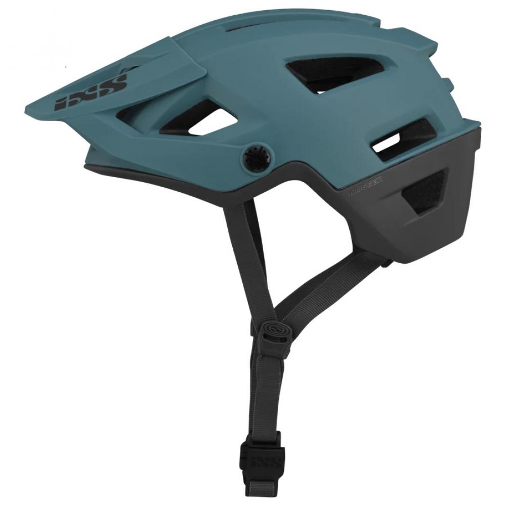 IXS Sports Division iXS Trigger AM helmet M ocean blue - leichter All-Mountain-Helm mit Top-Belüftung