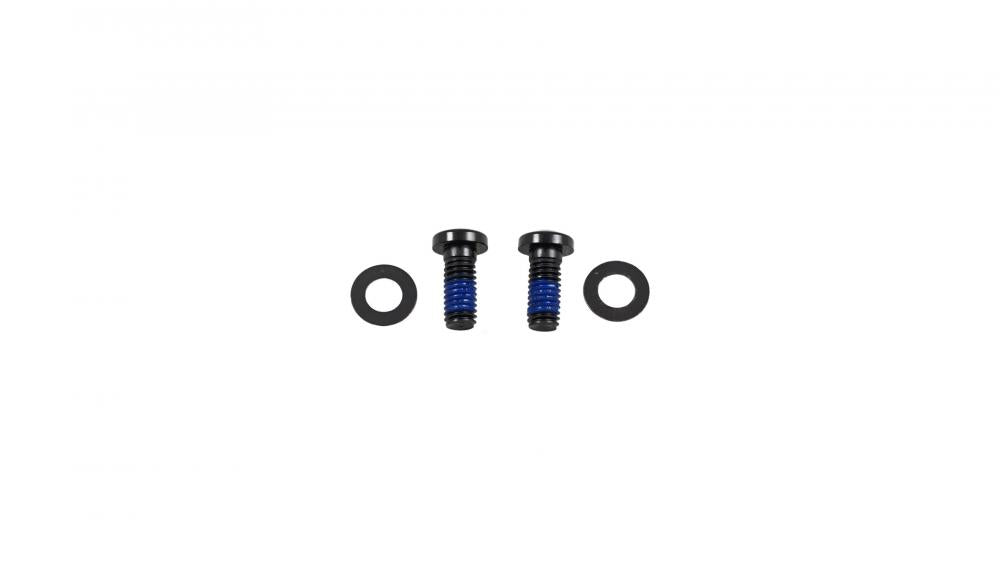 SYSTEM SL Akku-Montageschrauben Set - M6x14mm T25 Torx Innenlager Schraubenkit mit Unterlegscheiben - Montagebolzen