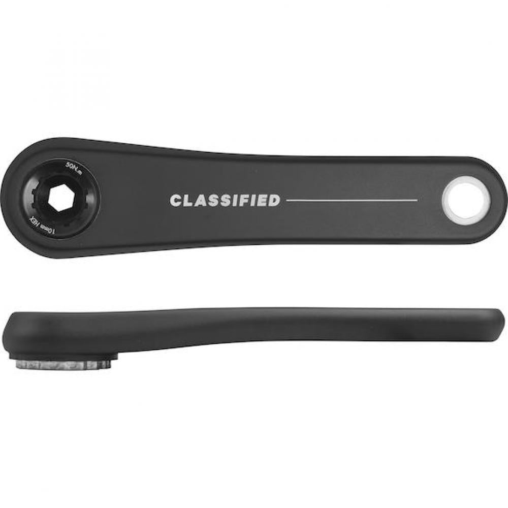 Classified Kurbelgarnitur Road 170 mm Schwarz - aerodynamisch & steif