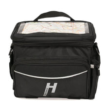 Haberland Lenkertasche 10l Max Plus schwarz - vielseitige Lenkertasche mit KLICKfix