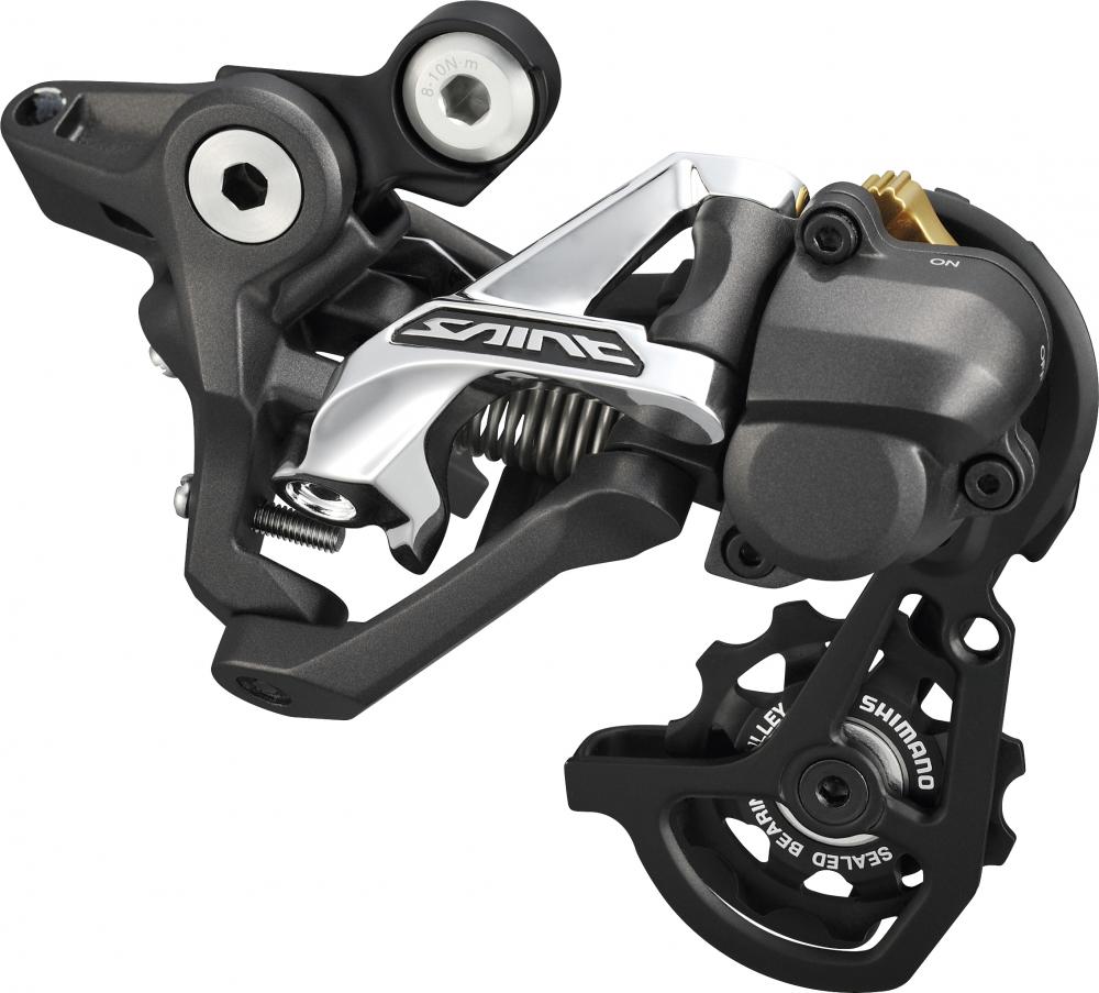 SHIMANO Schaltwerk SAINT RD-M820 10-fach Kurz Direktmontage Schaltwerk - für 10-fach Downhill-Antriebe