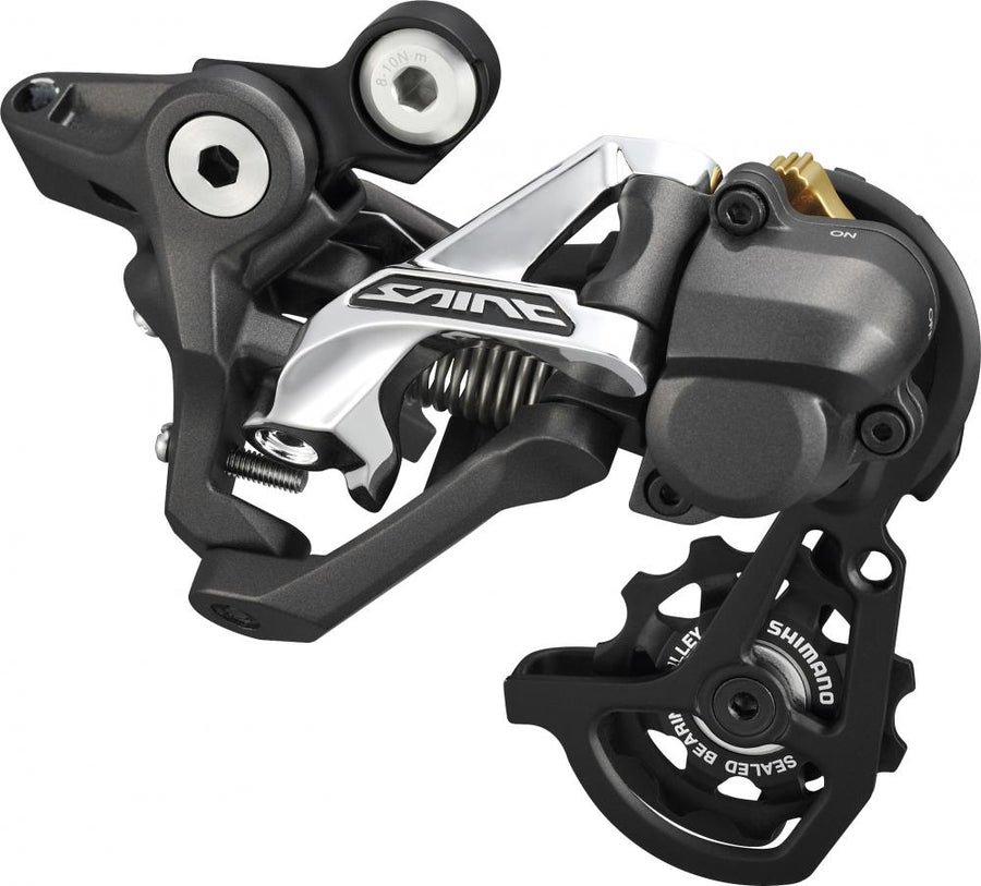 SHIMANO Schaltwerk SAINT RD-M820 10-fach Kurz Direktmontage Schaltwerk - für 10-fach Downhill-Antriebe
