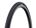 Schwalbe Marathon Racer Drahtreifen, leichter Tourenreifen schwarz/reflex mit Pannenschutz