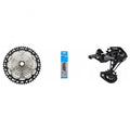 Shimano Antriebsset Kassette DEORE XT CS-M8100 schwarz - 12-fach Performance mit Hyperglide+