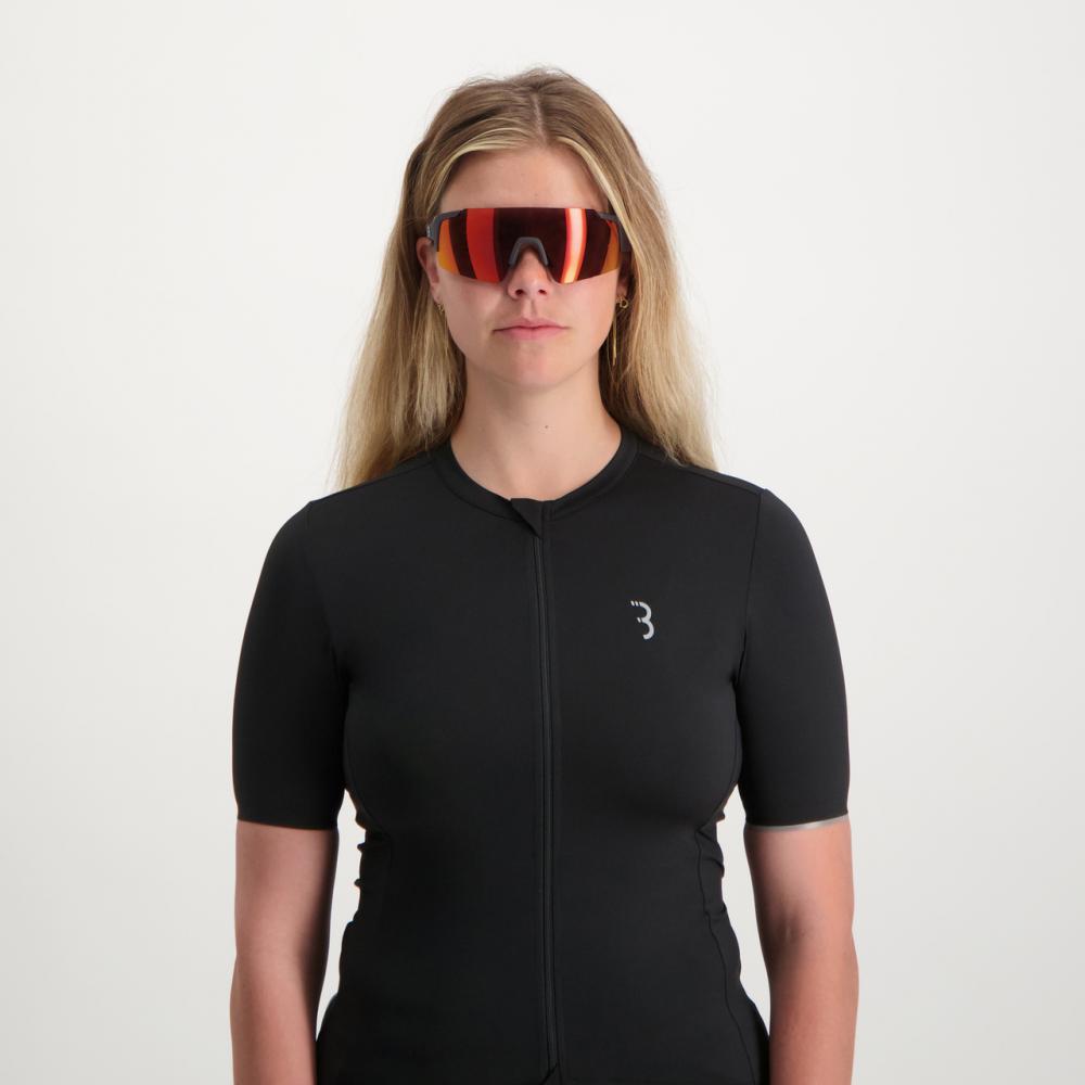 BBB Cycling BBB sportbril FullView HC red Größe Einheitsgröße schwarz - volle Sicht und Schutz