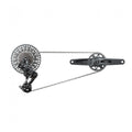 Komplettes SRAM GX AXS Eagle Transmission T-Type MTB Antriebs-Upgrade Kit mit Kassette, Kurbel, Schaltwerk und Kette.