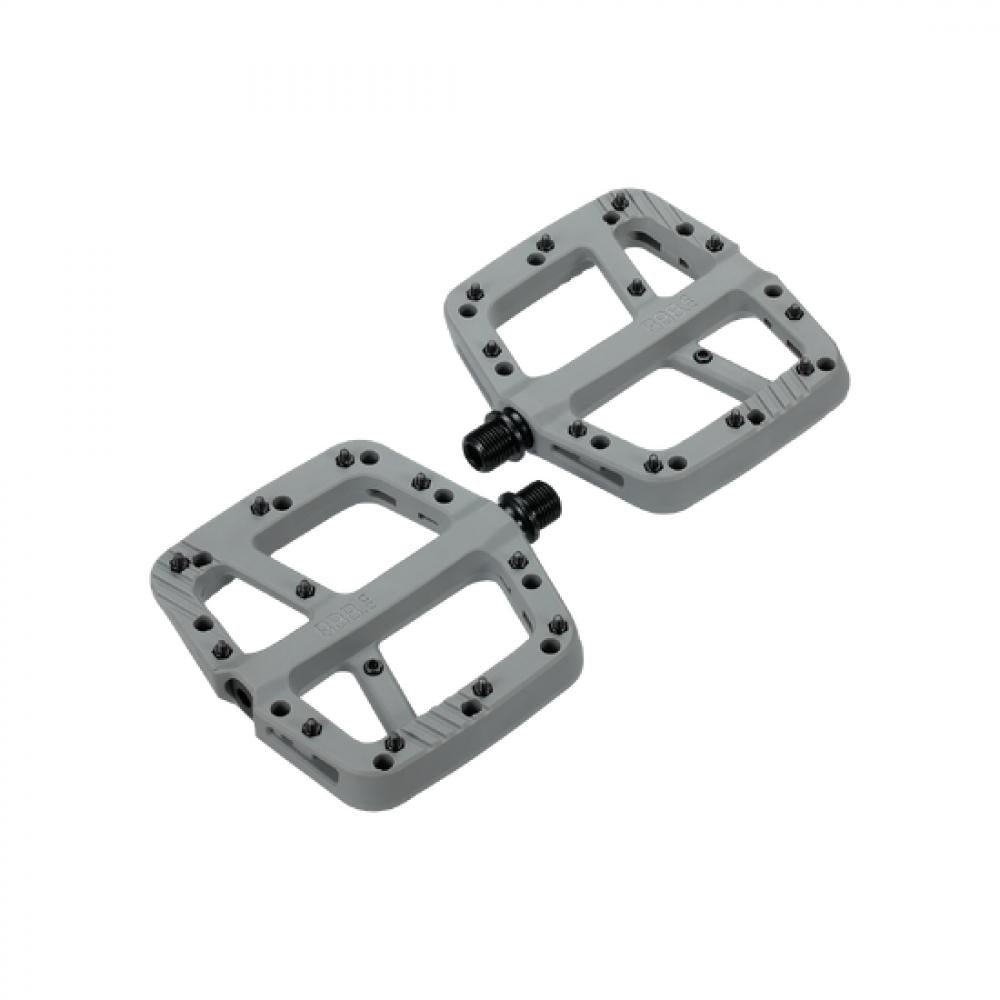 BBB Cycling Pedale Decoder 100 x 110mm 100 matt - griffige Plattformpedale für Kontrolle