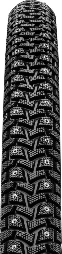 Continental Conti Contact Spike 240 Winter-Fahrradreifen mit Spikes, 37-622, schwarz, Reflex, E-25.