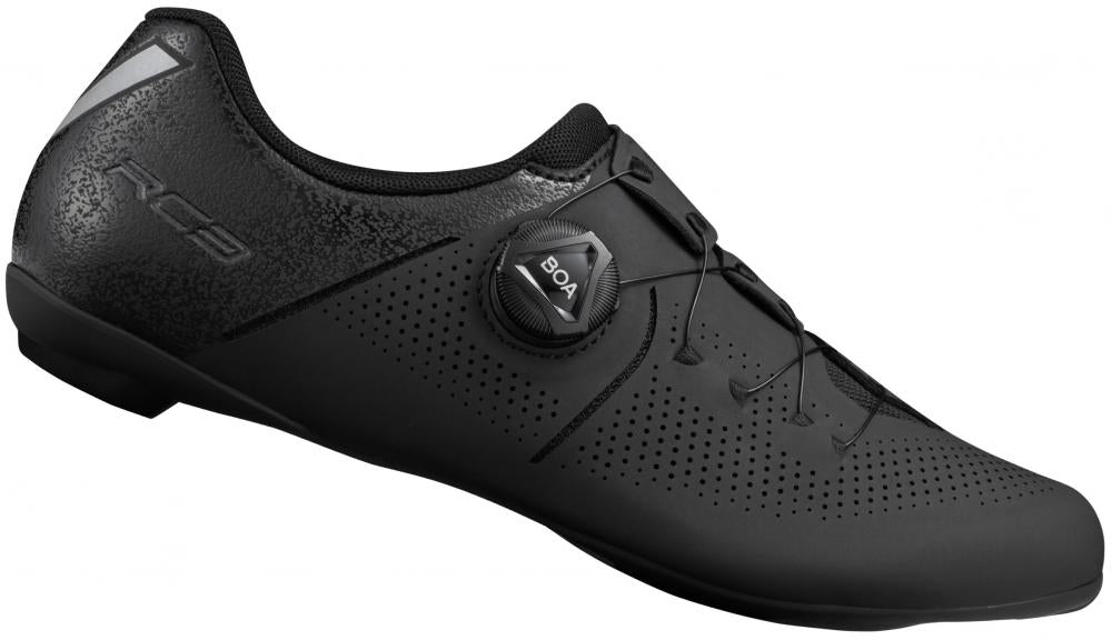 SHIMANO Fahrradschuhe RC302W Damen Road SPD-SL Fahrradschuhe - Größe 38, Schwarz