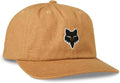 FOX Alfresco Adjustable Cap One Size - Medium Brown, Baumwolle