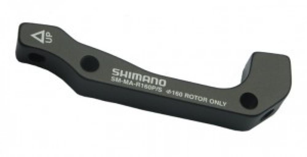 SHIMANO Scheibenbremsadapter SM-MA-R160P/S für 160mm Bremsscheiben, hinten PM IS