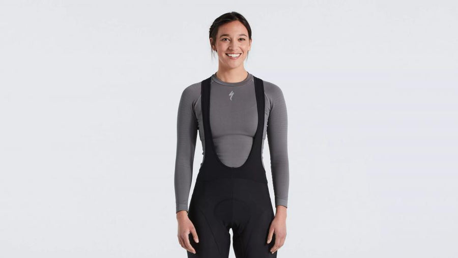 SEAMLESS BASELAYER LS WMN GRY L/XL - Bekleidung