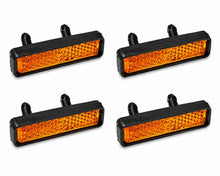 POINT Pedalreflektoren 4er-Set - steckbar, 50 x 8 mm
