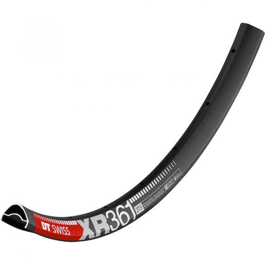 DT Swiss Felge XR 361 Asymmetric 27,5" 32 Loch Schwarz - leichte XC/Trail-Felge