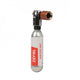 Zéfal CO?-Miniluftpumpe EZ Big Shot Silber/Bronze One Size Silber - schnelle Pannenhilfe