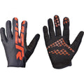 Merida Handschuhe TRAIL schwarz/rot L Schwarz/rot - atmungsaktiver MTB-Schutz mit Grip