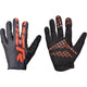 Merida Handschuhe TRAIL schwarz/rot L Schwarz/rot - atmungsaktiver MTB-Schutz mit Grip