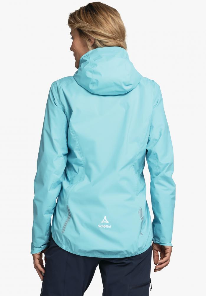 Schöffel 2.5L Regenjacke Bohusleden L türkis Größe 36