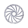 BBB Cycling Bremsscheibe PowerStop 220 mm silber - starke Bremsleistung für moderne Scheibenbremsen