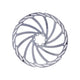 BBB Cycling Bremsscheibe PowerStop 220 mm silber - starke Bremsleistung für moderne Scheibenbremsen