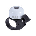 BBB Cycling BBB Klingel Loud&Clear 31.8 - 31 weis - laute, klare Fahrradklingel für mehr Sicherheit