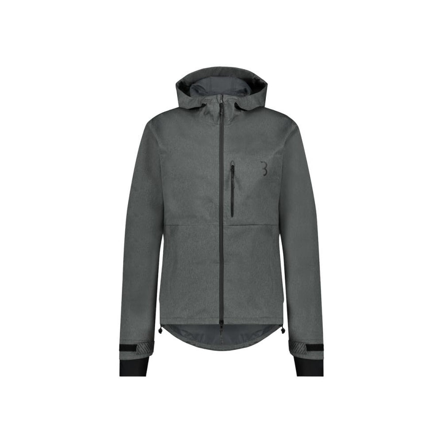 BBB Cycling BBB rain jacket Rainshield explorer XXXL grau - zuverlässiger Regenschutz fürs Rad