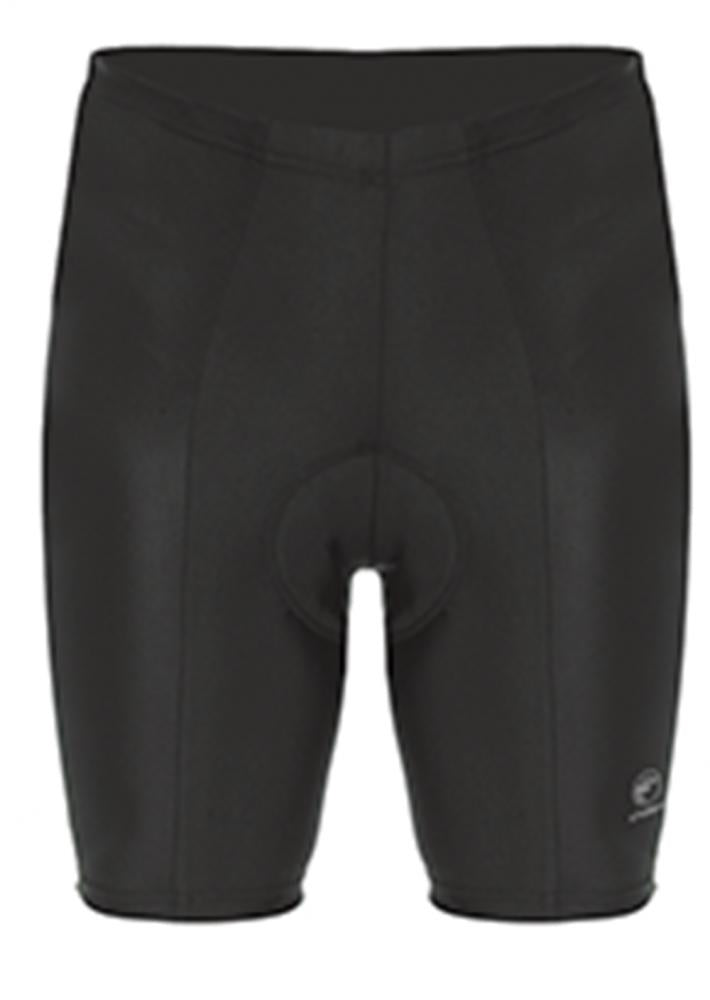 CHIBA Hose kurz Kids - Radhose kurz für Kinder, L, schwarz, atmungsaktiv