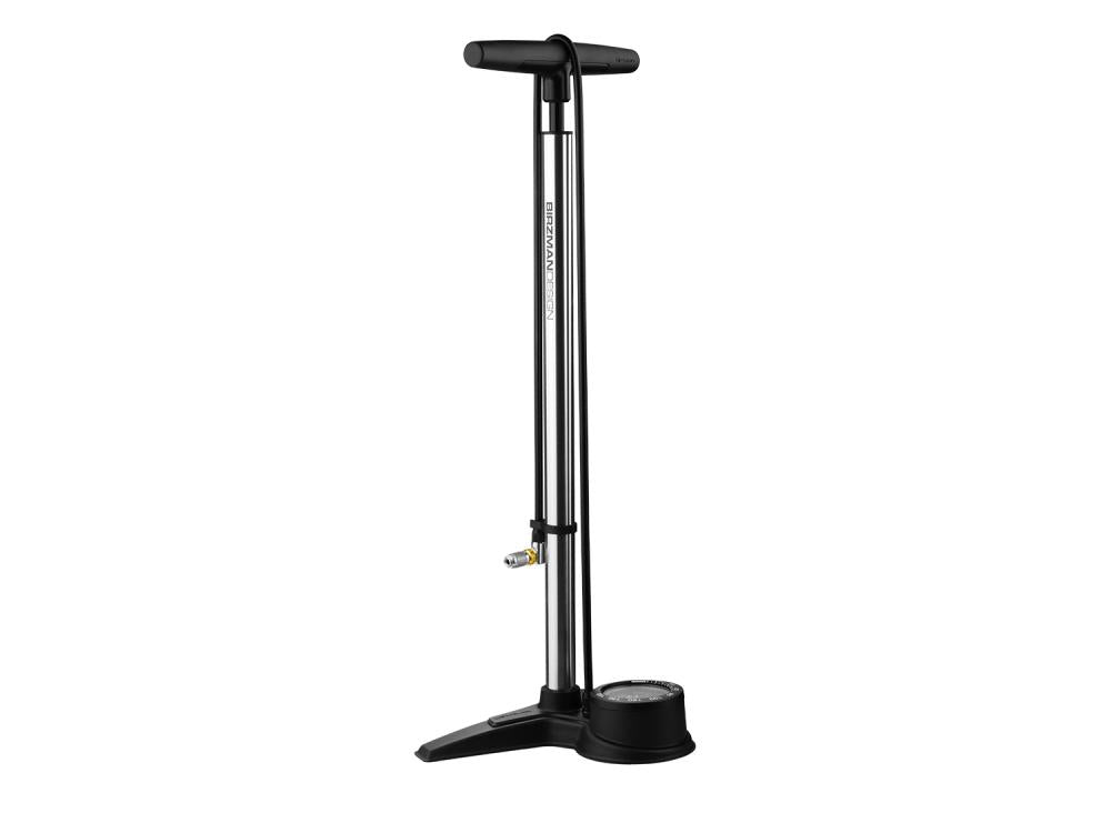 Birzman \"The Pump\" mit Helix II 160 PSI 11 bar silber