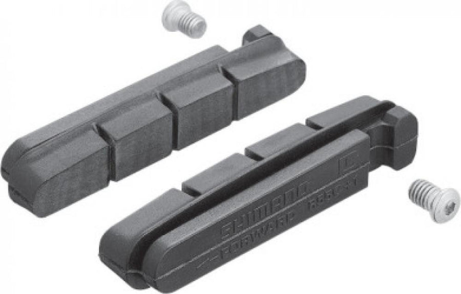 SHIMANO 2 Paar Bremsbelag R55C - zuverlässige Bremsleistung bei Nässe und Trockenheit