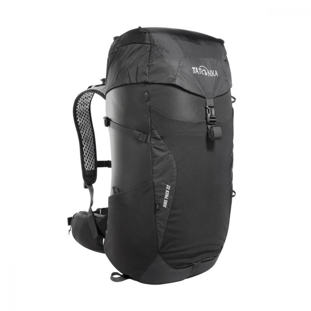 Tatonka Hike Pack 32 Wanderrucksack schwarz 32L Unisex mit belüftetem Netzrücken.