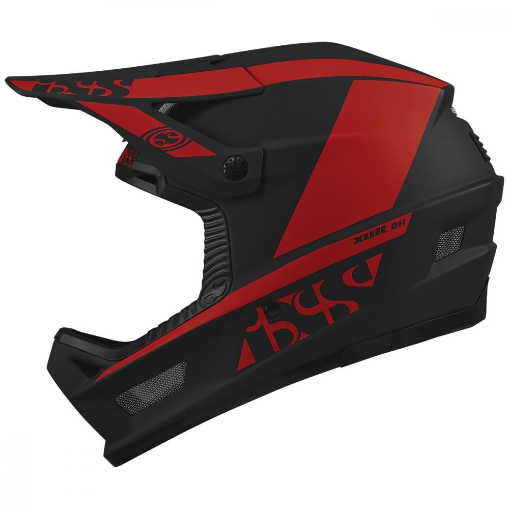 IXS Sports Division iXS Xult DH Helmet S/M red - Fullface-Helm für anspruchsvolle Downhiller